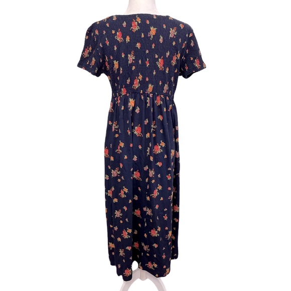 Vintage 90s Liz Sport Floral Maxi Dress - Picture 9 of 10